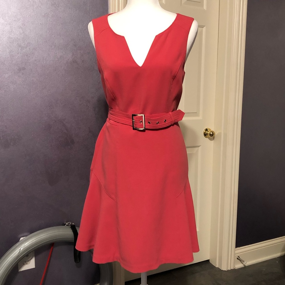 WHBM Coral Pink Dress size 6